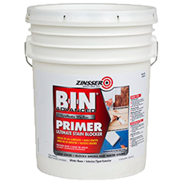 B-I-N® Advanced Synthetic Shellac Primer White (5 GAL)