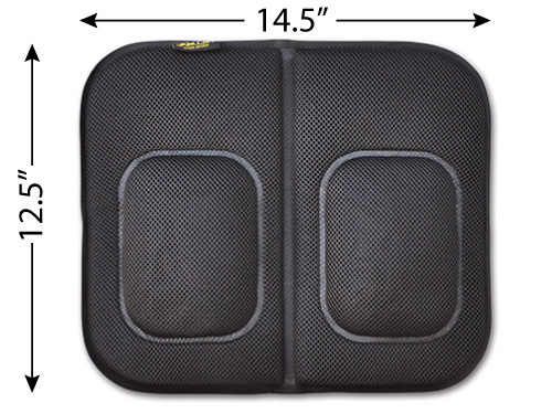 Lumbar Support Gel Pad with Breathable Mesh SKWOOSH