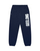 Youth Wordmark Fleece Pant - Navy