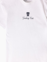 Vintage White Crest Tee - Women's