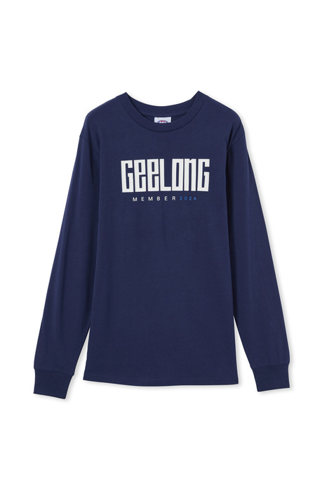 GFC 2024 Members JNR  L/S  Tee - Navy