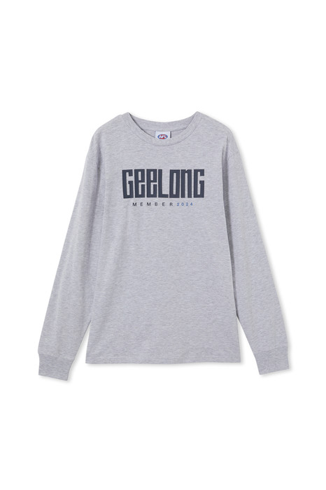 GFC 2024 Members JNR  L/S  Tee - Grey