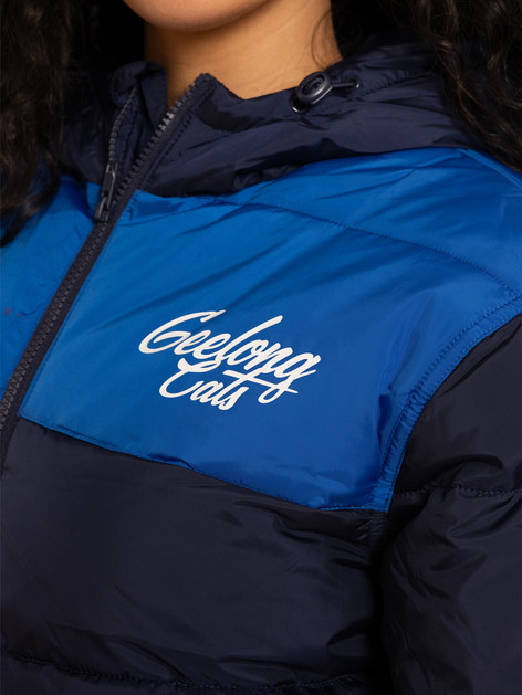 Longline Puffer Jacket - Womens