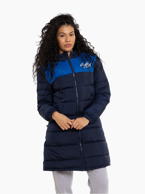 Longline Puffer Jacket - Womens