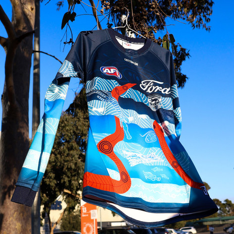 GFC 2025 First Nations Guernsey Adult L/S - Navy