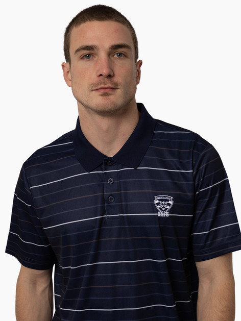 Cats Striped Polo - Adult