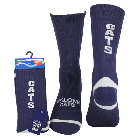 Sport Crew Sock NAVY CATS