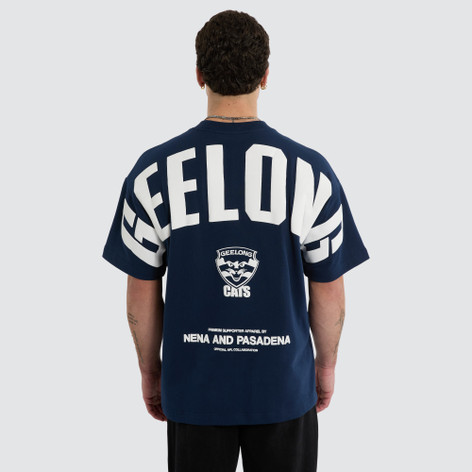 NXP x Cats Archive Raptor Navy Tee  - Unisex