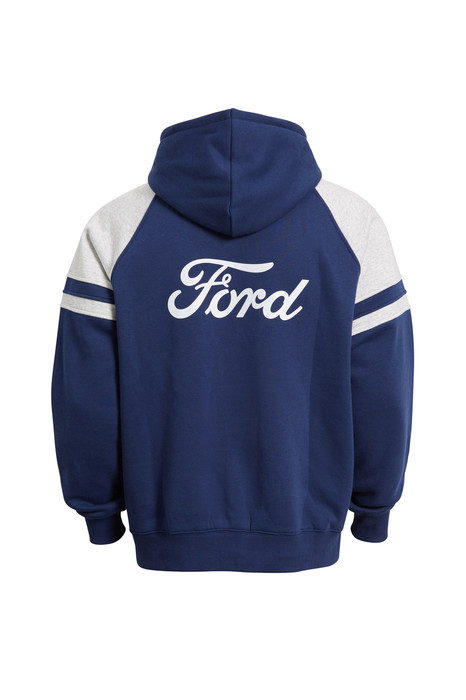 GFC 2025 Panelled Hoodie - Adult Navy