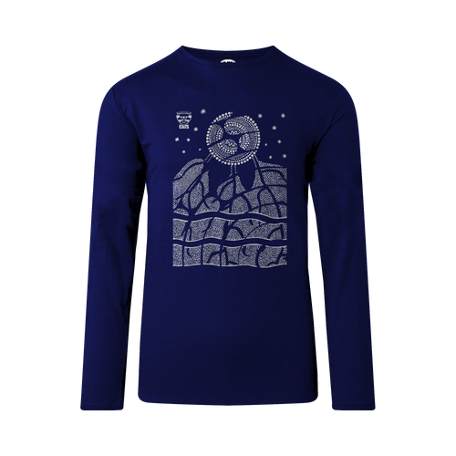 2023 First Nations L/S Tee - Navy