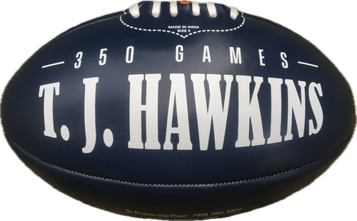 T.J Hawkins 350 Milestone Football - Pre Order