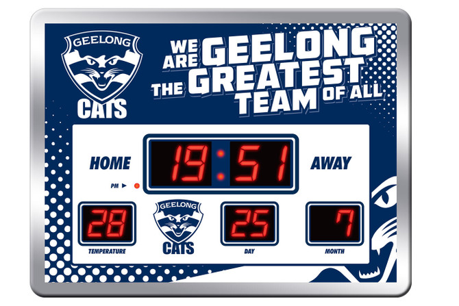 Geelong Cats LED Scoreboard Clock