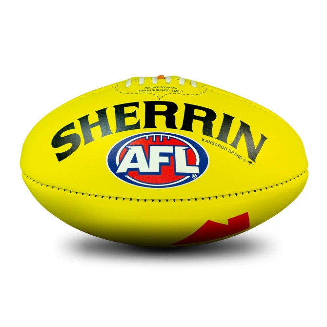 Sherrin  Leather  Training Football -  size 5