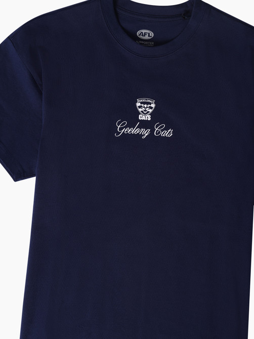 Navy Crest Tee - Women's