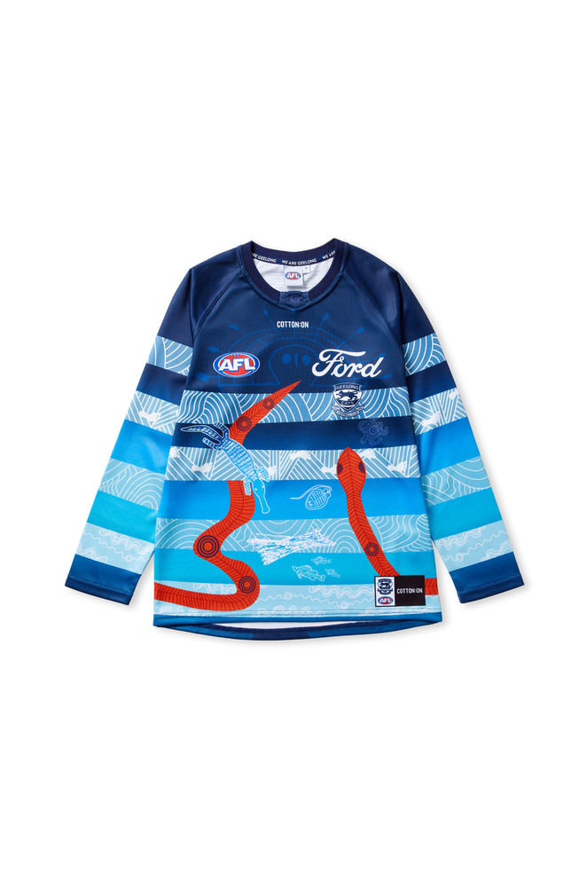 GFC 2025 First Nations Guernsey Adult L/S - Navy