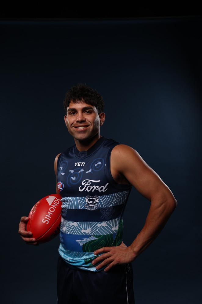 2026 First Nations Guernsey Youth L/S - Navy PREORDER