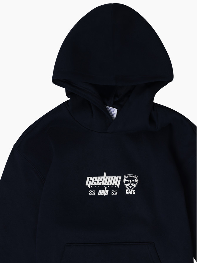 Cats Graphic Box Hoody - Youth