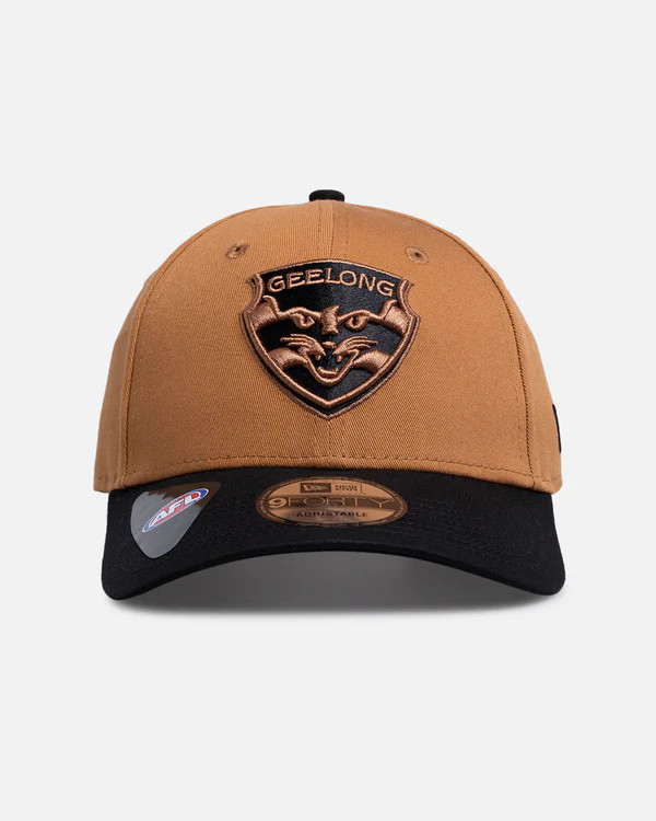 26 New Era Two Tone Tan & Black Cap