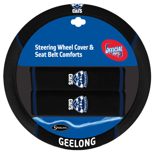 Seat Belt &  Steering Wheel Cover Set