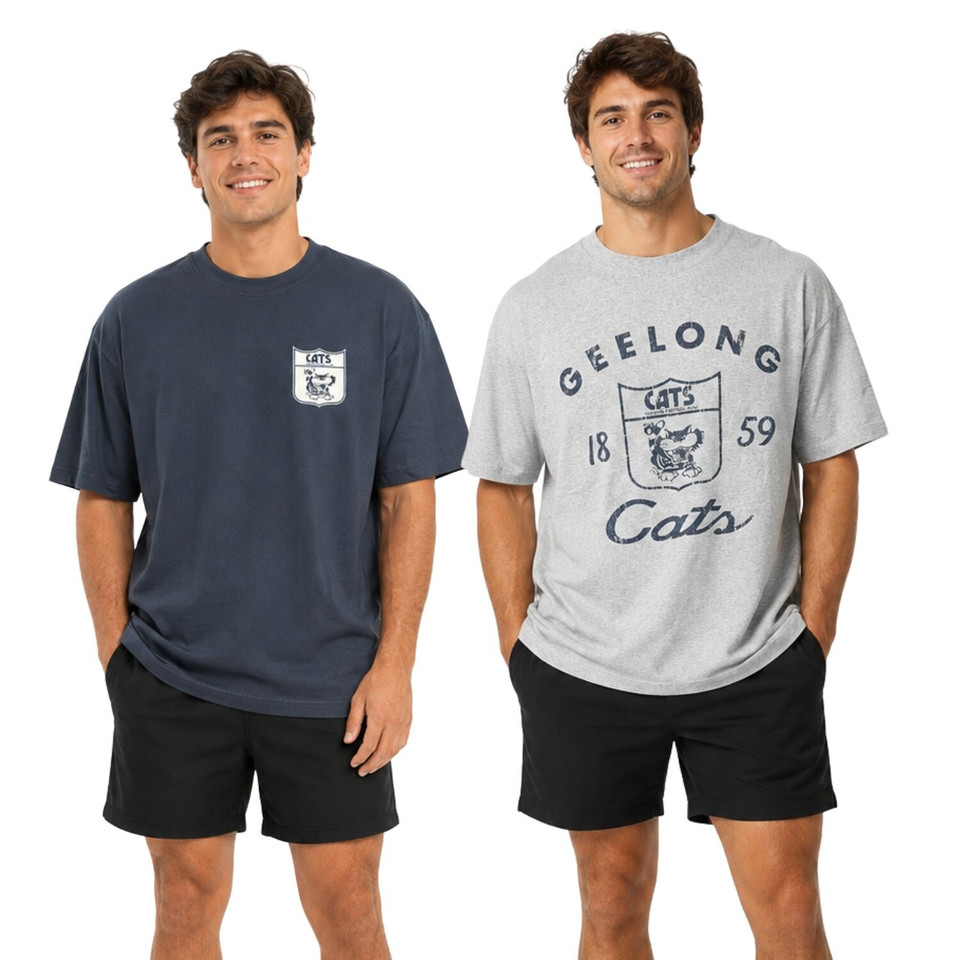 Cats Adult Vintage Tee 2-Pack