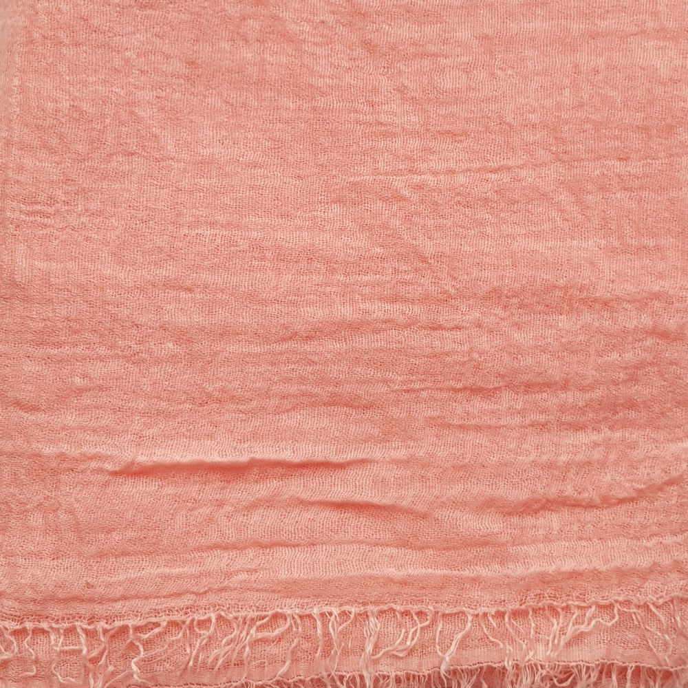 Oversize Healing Shawl - Peach