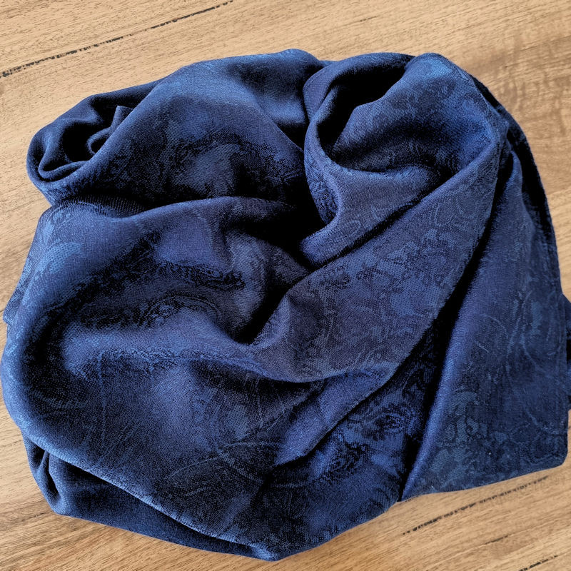 Healing Shawl - Prussian blue