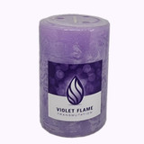 Violet Flame Candle