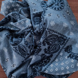 Healing Shawl - boho blue