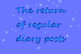 July 2026 diary