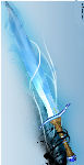 blue sword