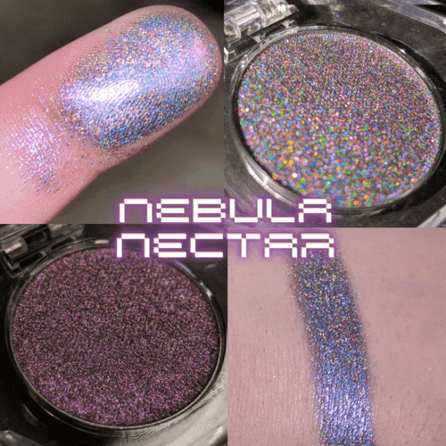 Nebula Nectar Galaxy Glimmer Holographic Pressed Eyeshadow