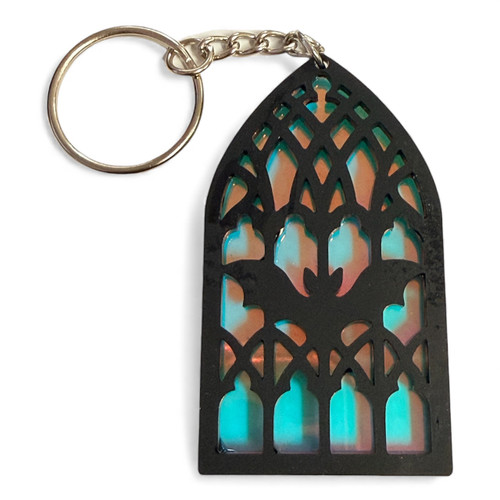 Cathedral Bat Acrylic Keychain