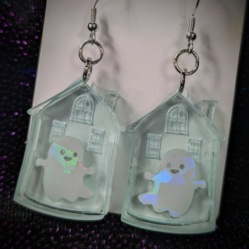 Pet Ghost Earrings