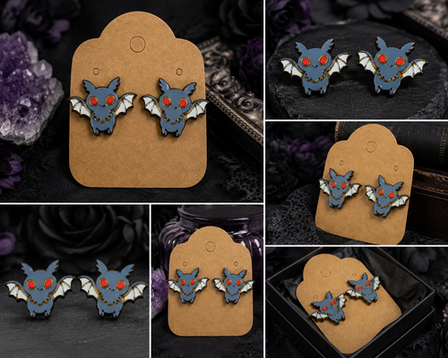 Lil' Mothman Earrings