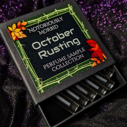 October Rusting Perfume Oil Sample Set