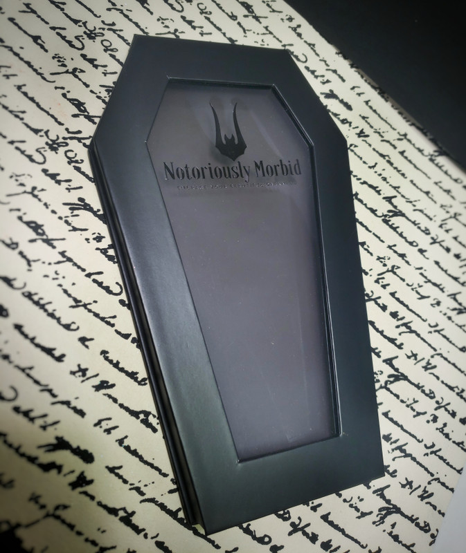 Notoriously Morbid's Coffin Shaped Magnetic Palette