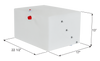Jayco Fresh Water Tank WT3616 - 20 Gal., 0215080