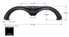 Forest River Tandem Fender Skirt FS5395