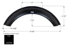 Forest River Single Fender Skirt FS5774