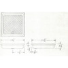 #236 Shasta RV fiberglass shower pan