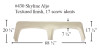 #430 Skyline RV tandem fiberglass fender skirt