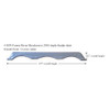 #1039 Forest River RV fiberglass triple fender skirt