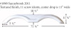 #1090 Sunnybrook RV fiberglass tandem fender skirt