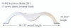 #1092 Keystone RV fiberglass tandem fender skirt