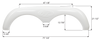 Open Range Tandem Fender Skirt FS8204