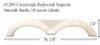 #1209 Crossroads RV tandem fiberglass fender skirt