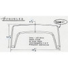 #47 Fleetwood RV fiberglass single fender skirt