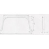 #356 Sportscoach Cross Country RV fiberglass single skirt