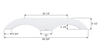 Tandem Fender Skirt  FS1770