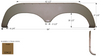 Jayco Tandem Fender Skirt FS2412